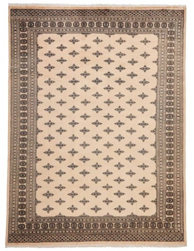 Hand made rug Bukhara fine Pakistan cm.279x372