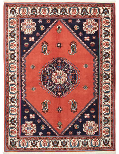 Kaschkuli Persia terra di siena e bianco antico 149x201