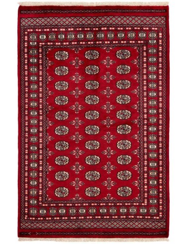 Hand made rug Bukhara fine Pakistan cm.140x211