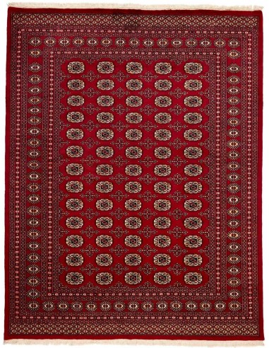 Hand made rug Bukhara fine Pakistan cm.199x256