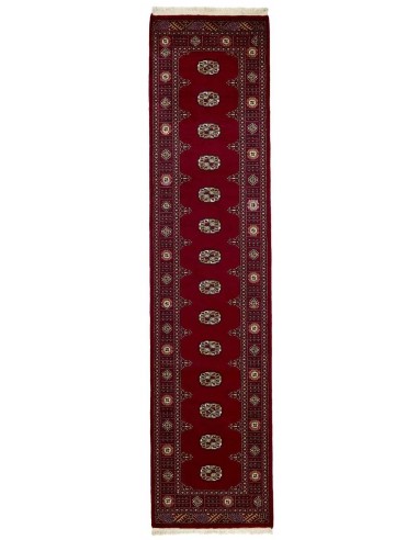 Hand made rug Bukhara fine Pakistan cm.77x320