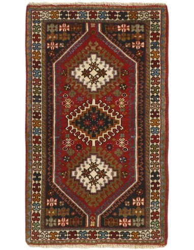Hand made rug Yalameh Persia cm.62x103