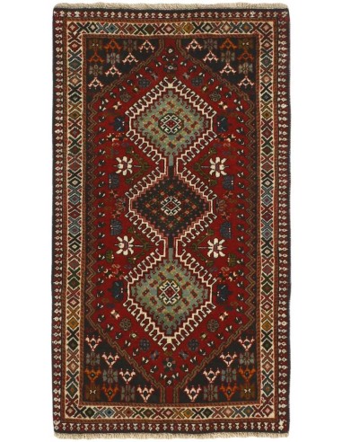 Hand made rug Yalameh Persia cm.61x109