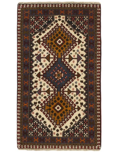 Hand made rug Yalameh Persia cm.62x106