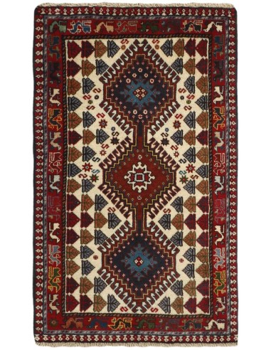 Hand made rug Yalameh Persia cm.62x101