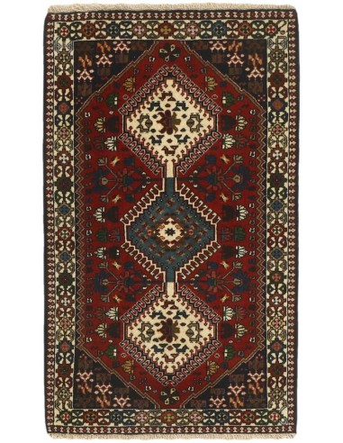 Hand made rug Yalameh Persia cm.81x133