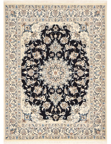 Nain Kashmar Persia grigio chiaro e grigio ardesia scuro 149x199