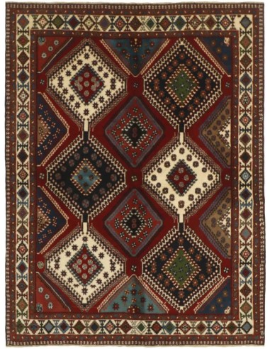 Hand made rug Yalameh Persia cm.155x204