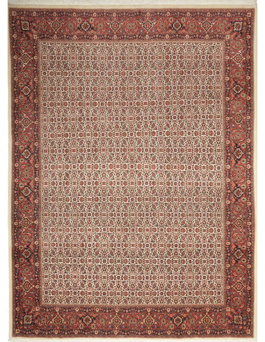 Bidjar Con Seta Persia terra di siena e marrone sella 250x337