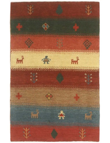 Hand made rug Gabbeh Fine Persia cm.64x98