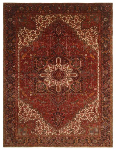 Hand made rug Heriz Persia cm.310x401