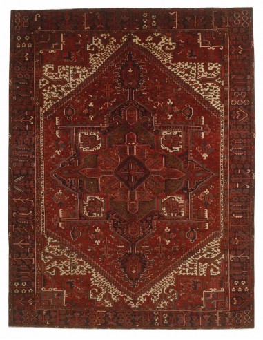 Hand made rug Heriz Persia cm.303x400