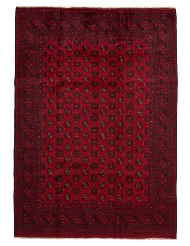 Hand made rug Aktscha Afghanistan cm.204x283