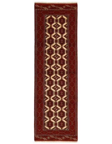 Hand made rug Torkaman Fine Persia cm.90x290