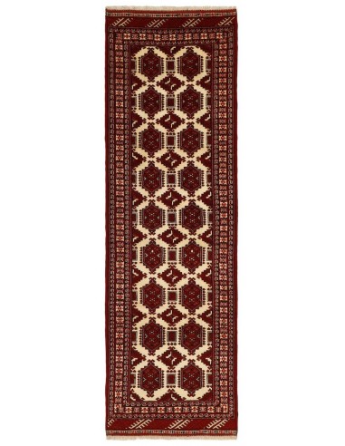 Hand made rug Torkaman Fine Persia cm.85x290