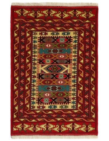 Hand made rug Torkaman Fine Persia cm.86x130