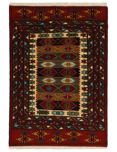 Hand made rug Torkaman Fine Persia cm.87x125
