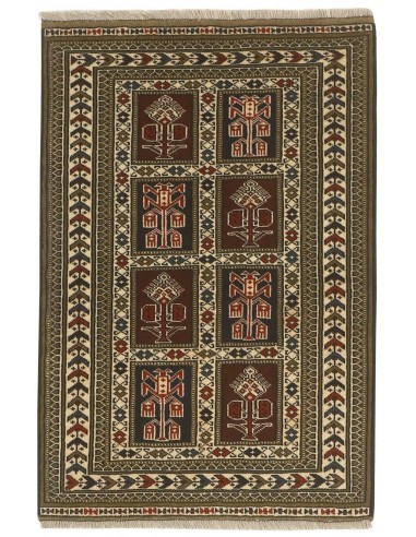 Hand made rug Torkaman Fine Persia cm.85x128