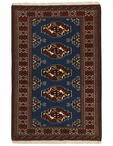 Hand made rug Torkaman Fine Persia cm.84x126