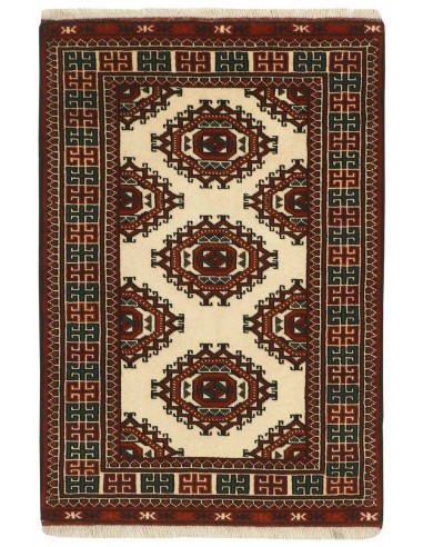 Hand made rug Torkaman Fine Persia cm.81x122