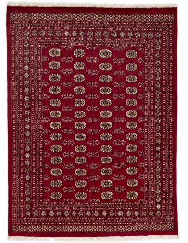 Hand made rug Bukhara fine Pakistan cm.199x269