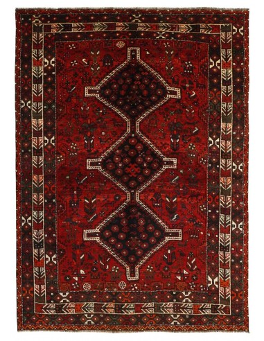 Hand made rug Shiraz Persia cm.176x247
