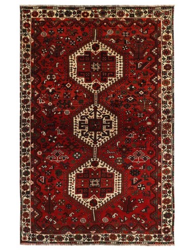 Hand made rug Shiraz Persia cm.137x223
