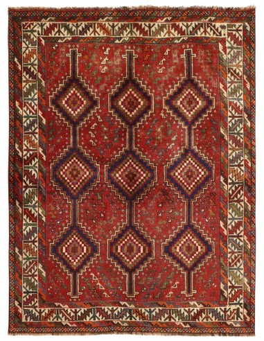 Hand made rug Shiraz Persia cm.154x192