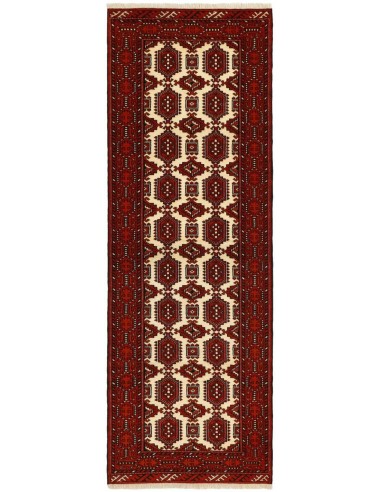 Hand made rug Torkaman Fine Persia cm.86x285