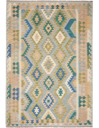 Kilim Pakistan abbronzatura e abbronzatura 169x238