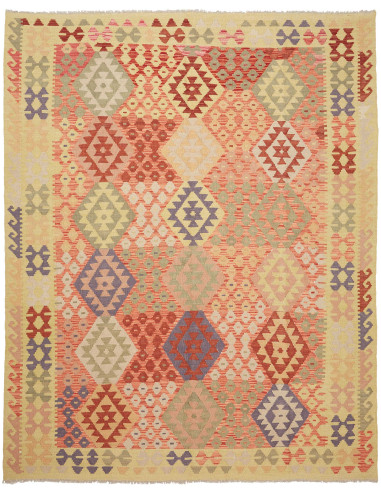 Kilim Pakistan abbronzatura e abbronzatura 190x242