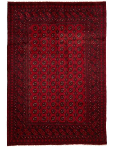 Hand made rug Aktscha Afghanistan cm.202x293