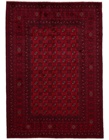 Hand made rug Aktscha Afghanistan cm.207x296