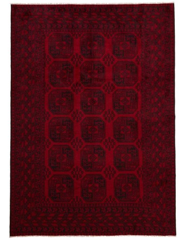 Hand made rug Aktscha Afghanistan cm.202x285