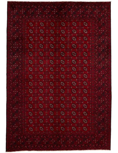 Hand made rug Aktscha Afghanistan cm.202x293
