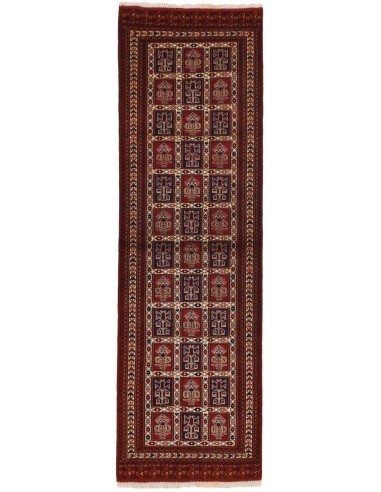Hand made rug Torkaman Fine Persia cm.86x287