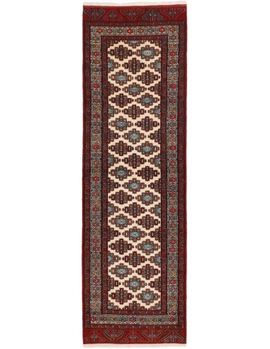 Hand made rug Torkaman Fine Persia cm.87x278