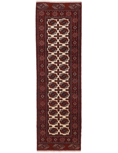 Hand made rug Torkaman Fine Persia cm.86x295