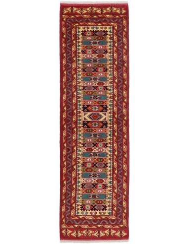 Hand made rug Torkaman Fine Persia cm.84x297