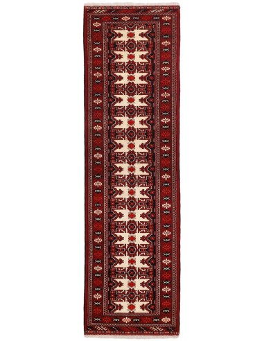 Hand made rug Torkaman Fine Persia cm.83x297