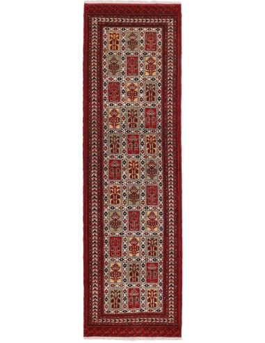 Hand made rug Torkaman Fine Persia cm.85x293