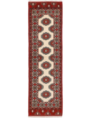 Hand made rug Torkaman Fine Persia cm.87x291