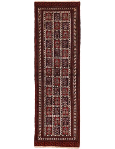 Hand made rug Torkaman Fine Persia cm.86x283