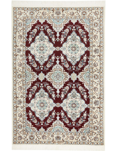 Nain 6La Persia grigio chiaro e verde oliva scuro 108x165
