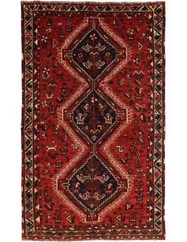 Hand made rug Shiraz Persia cm.155x265