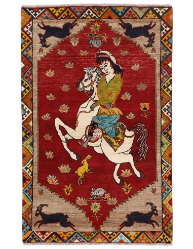 Hand made rug Kamseh Persia cm.104x193
