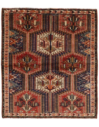 Hand made rug Shiraz Persia cm.147x166