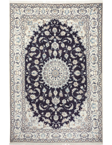 Nain Kashmar Persia grigio ardesia scuro e grigio ardesia scuro 196x302