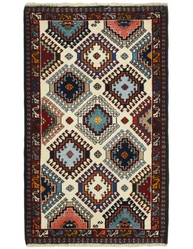 Hand made rug Yalameh Persia cm.63x103