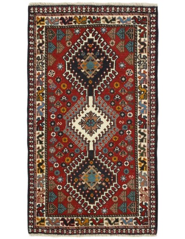 Hand made rug Yalameh Persia cm.61x104